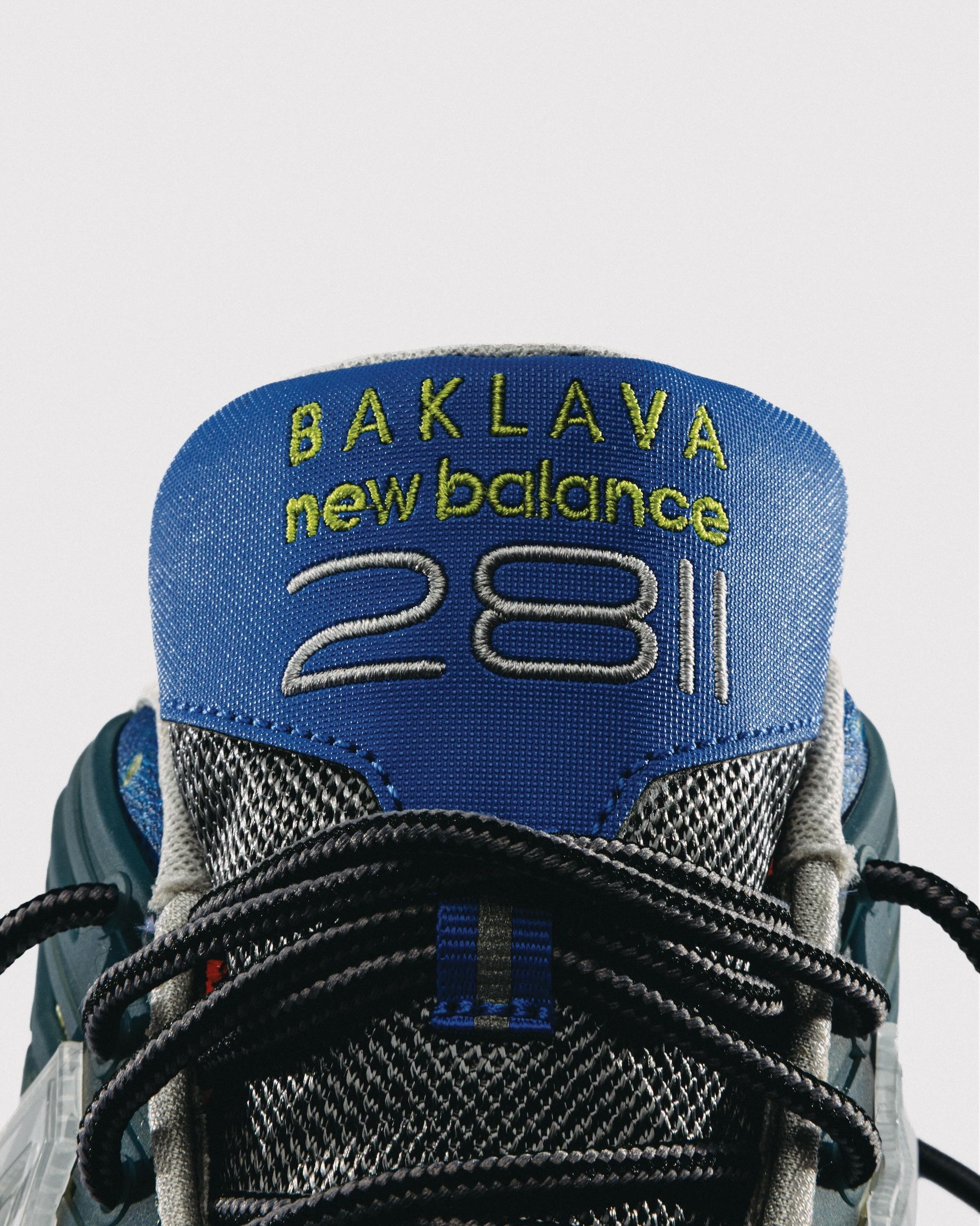 BAKLAVA x New Balance 2811 "MIKROČPSKE" Collab. Photo via Action Bronson.