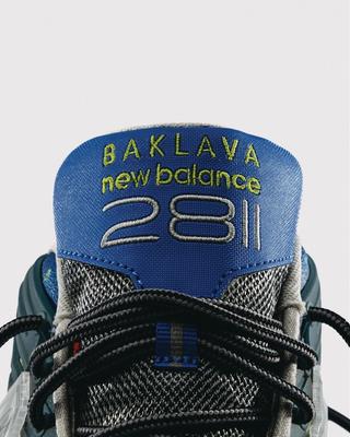 BAKLAVA x New Balance 2811 "MIKROČPSKE" Collab. Photo via Action Bronson.