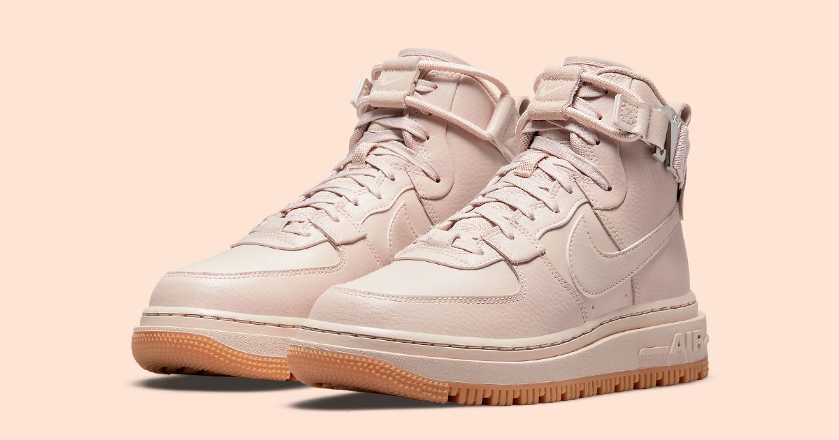 Nike Air Force 1 High Utility 2.0 Appears in Beige-Pink | House of Heat°