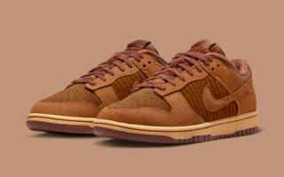Nike Cover the Dunk Low in Corduroy to Kickstart 2026