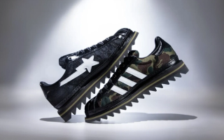 Edison Chen's CLOT x A BATHING APE® (BAPE®︎) Friends & Family-exclusive Adidas Superstar collaboration.