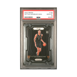 WIN: Victor Wembanyama Prizm Rookie #136 PSA 10
