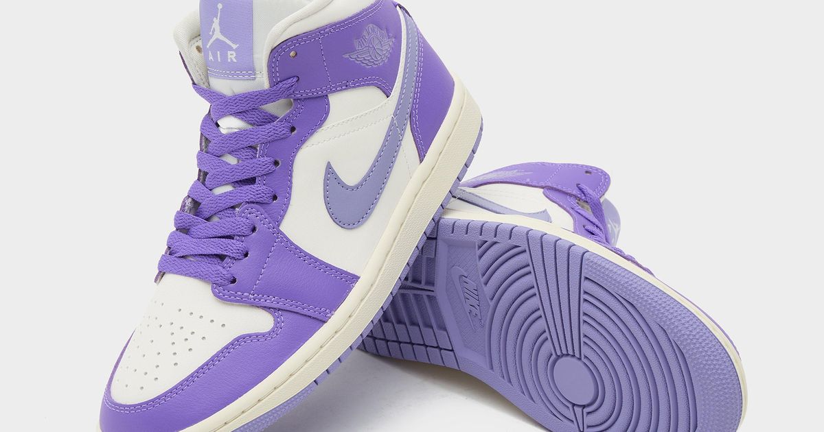 new purple jordan 1