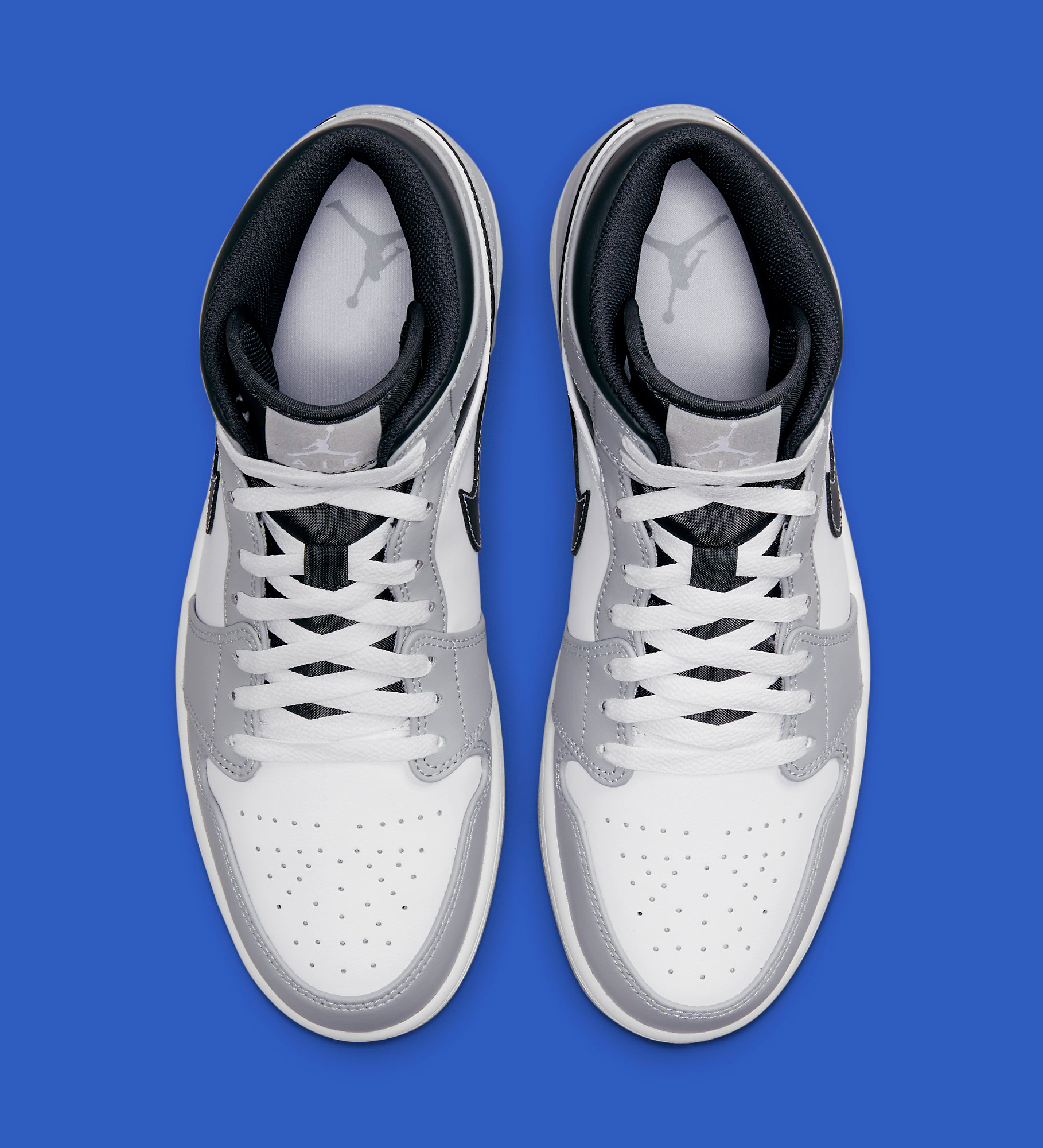 air jordan 1 mid light smoke grey restock