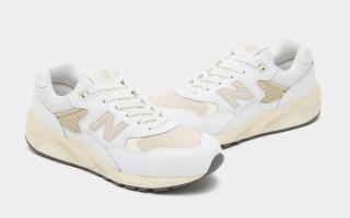 The New Balance 580 Surfaces in White, Sand and Sail