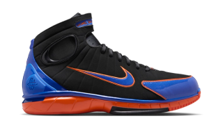 Penny Hardaway's Nike Air Zoom Huarache 2K4 "Knicks" P.E., releasing 2026.