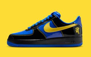 Central Cee's Syna x Nike Air Force 1 Low in Racer Blue/Opti Yellow