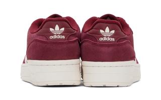 adidas rivalry low suede pack burgundy 3