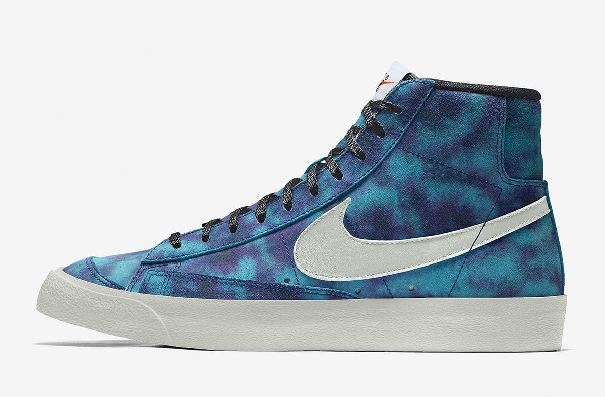 Customize the Blazer Mid '77 with Tie-Dye Patterns Now on Nike By You |  House of Heat°
