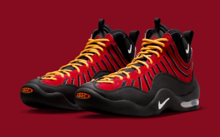 Nike Air Bakin OG "Varsity Red" retro sneaker scheduled for a Fall 2026 release.