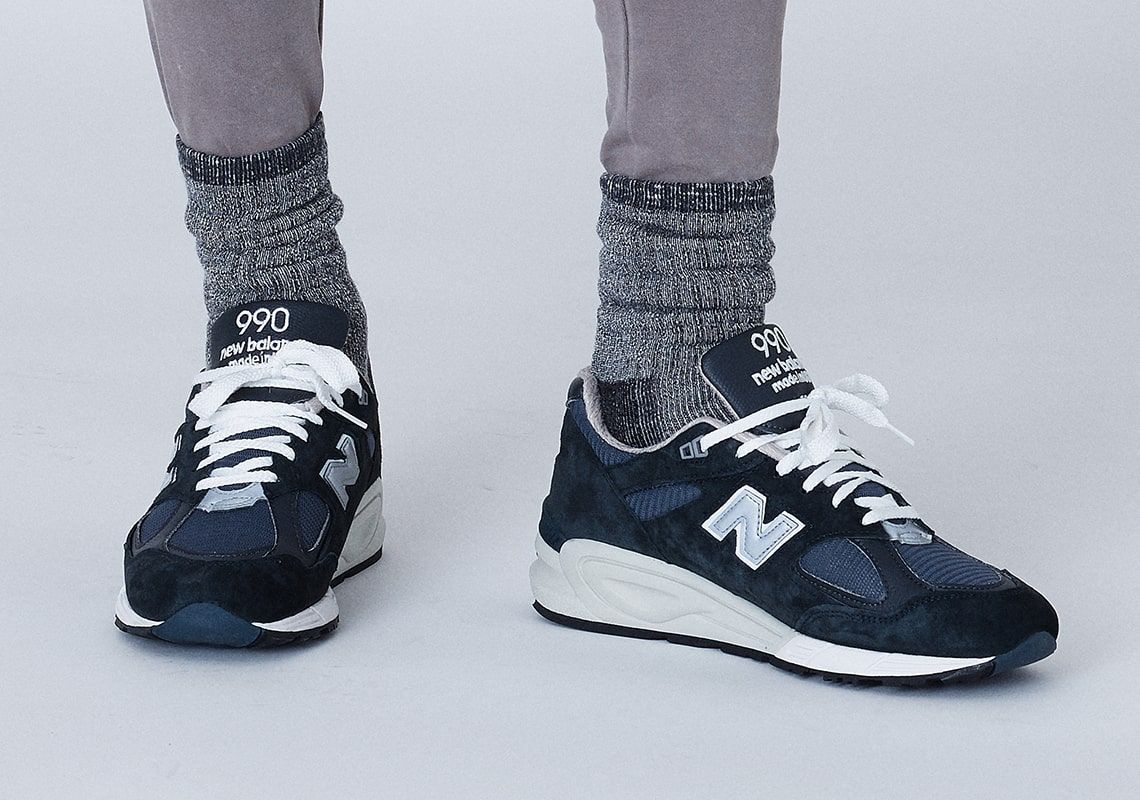 New balance 99v4 hot sale kith grey