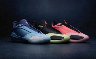 Jordan Triangle in three Launch Colorways. Photo via Jordan Brand.