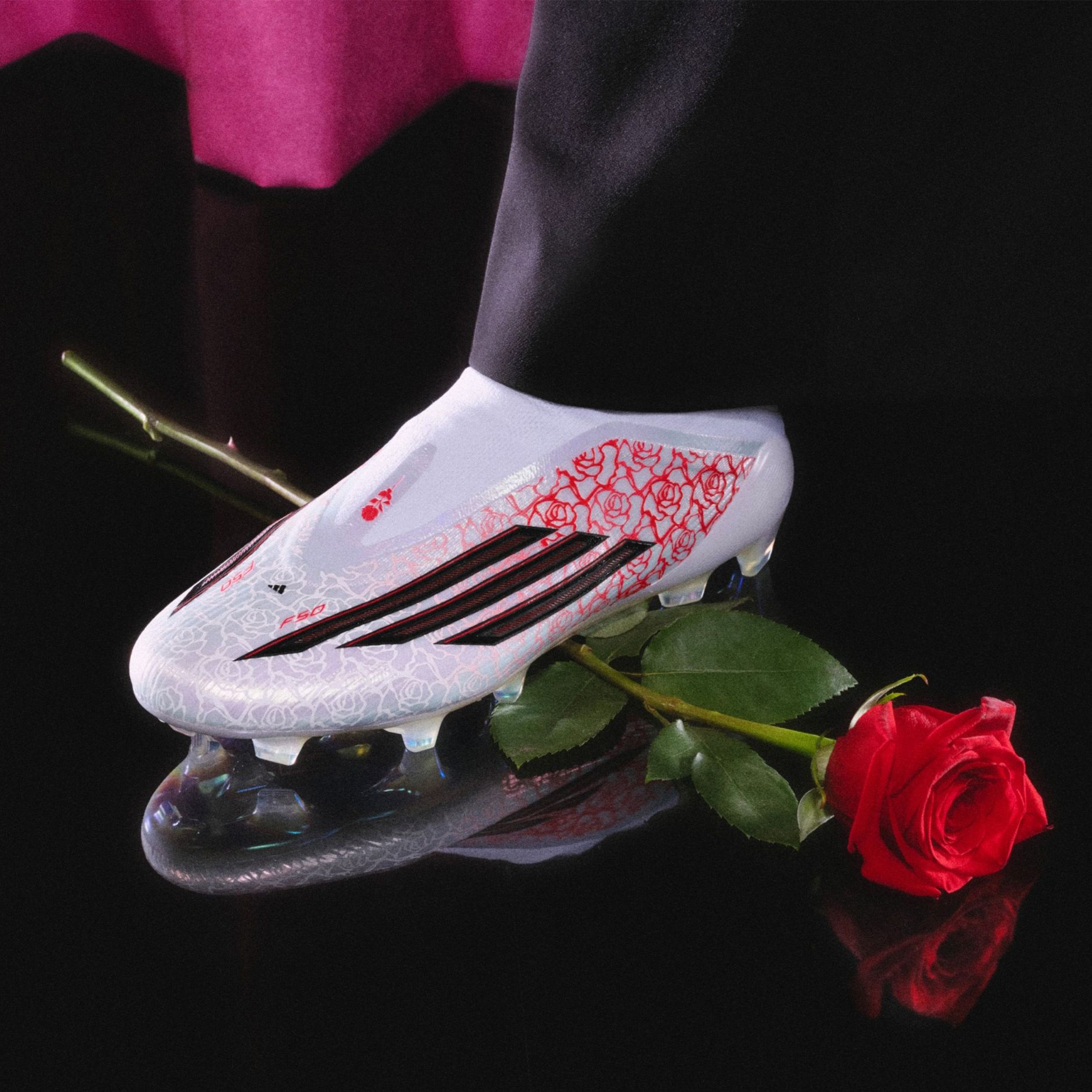 Lamine Yamal's "Football's Heartbreaker" adidas F50 Laceless Elite FG boots.