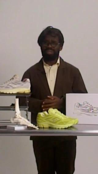 Still from 3sixteen's playful, retro ad for its Saucony Originals Guide v7.3s collaboration.