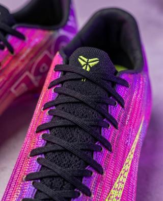 Speculative mock-up of the Kobe Bryant x Nike Mercurial Superfly 11 football boot in a "Hyper Pink/Electric Green/Red Plum" color scheme. Image via @bootsplug on Instagram.