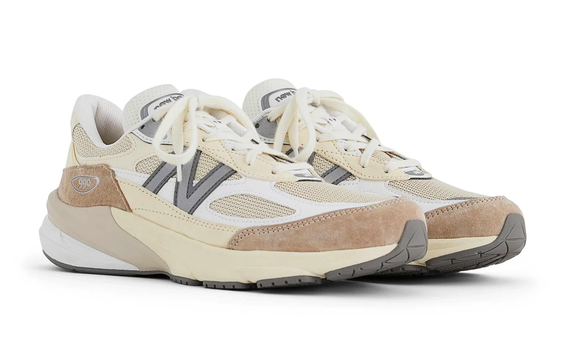 The Next New Balance 990v6 is Curated in Cream and White | House