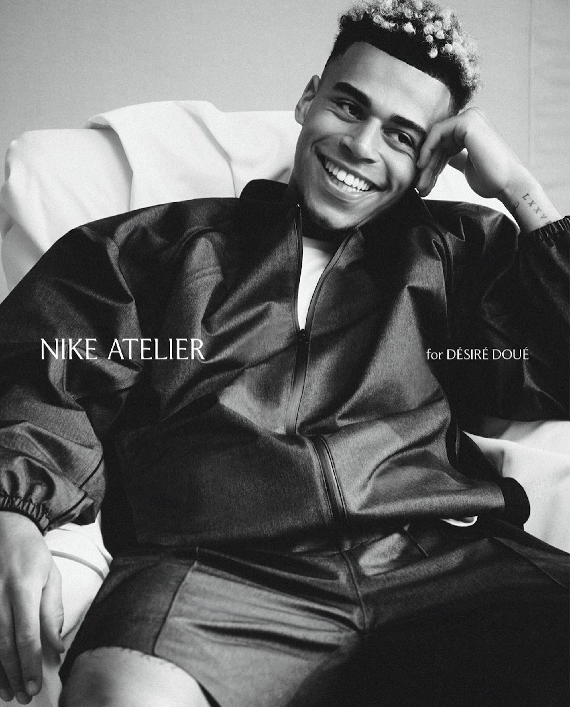 Désiré Doué for Nike Atelier. Photo via Nike.