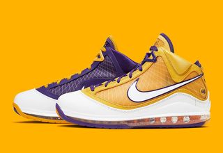 nike lebron 7 media day lakers mismatch cw2300 500 release date info 2