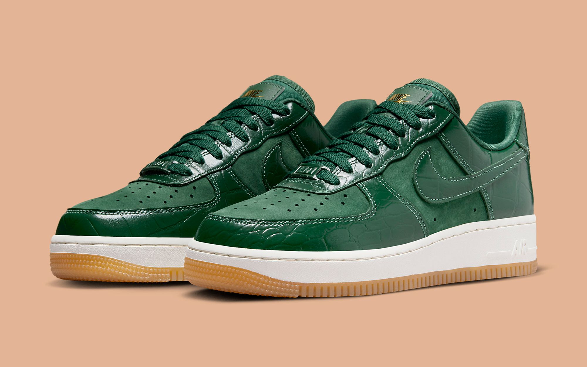 Another Air Force 1 Appears Covered in Patent Croc | House of Heat°