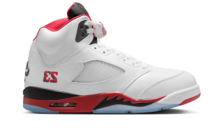 Air Jordan 5 OG "Fire Red" (Black Tongue)