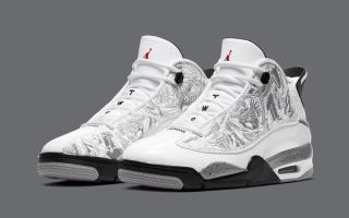 Available Now // Silver Jordan Dub Zero “White Cement”