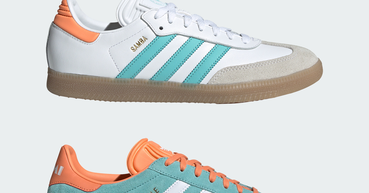 The Inter Miami x Adidas Samba and Gazelle Pack Releases in June