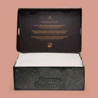 Men's Air Jordan 1 Mid "Día de Muertos" Shoe Box (2026; SKU: IZ4718-283). Photo via Nike.