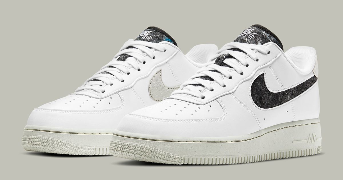 Recycled Wools Appear on this New Nike Air Force 1 | House of Heat°