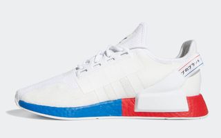adidas 26.5cm nmd v2 white royal blue red fx4148 release date info 4