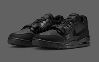 A "Black Cat" Looks Prowls onto the Jordan Legacy 312 Low