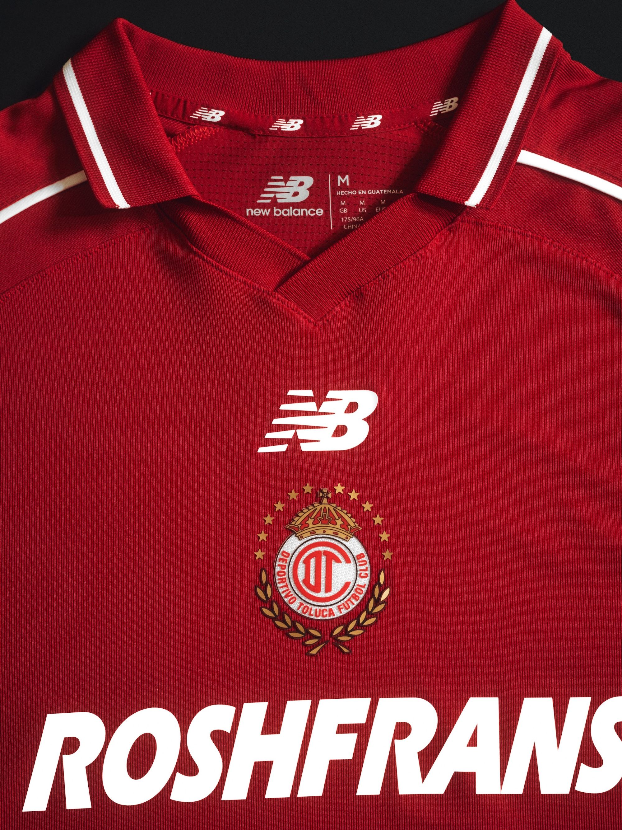 Toluca FC Apertura 2026 Home Jersey. Photo via Toluca FC.