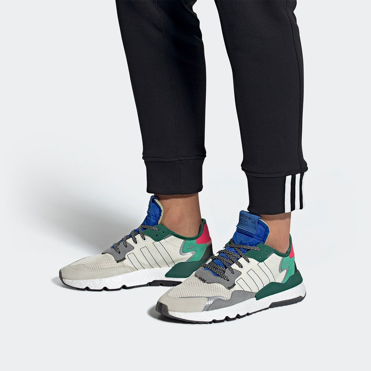 adidas Cultivate a Colorful-Yet-Chilled “Collegiate Green” Nite Jogger |  House of Heat°