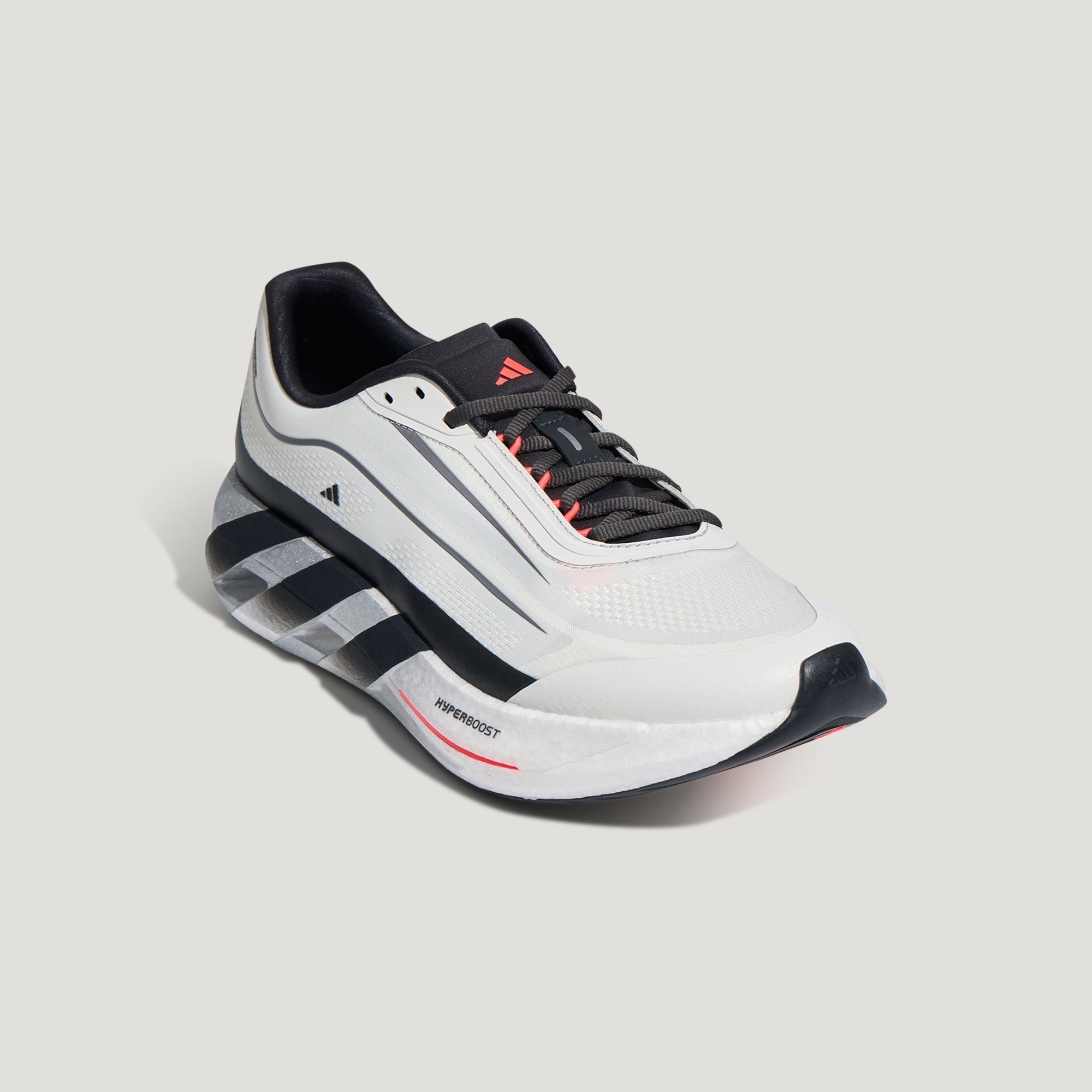 Men's adidas HyperBOOST Lite "Crystal White/Carbon" (SKU: KH6788). Photo via adidas.