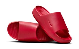 The Nike Calm Slide Renders an All-Red Colorway