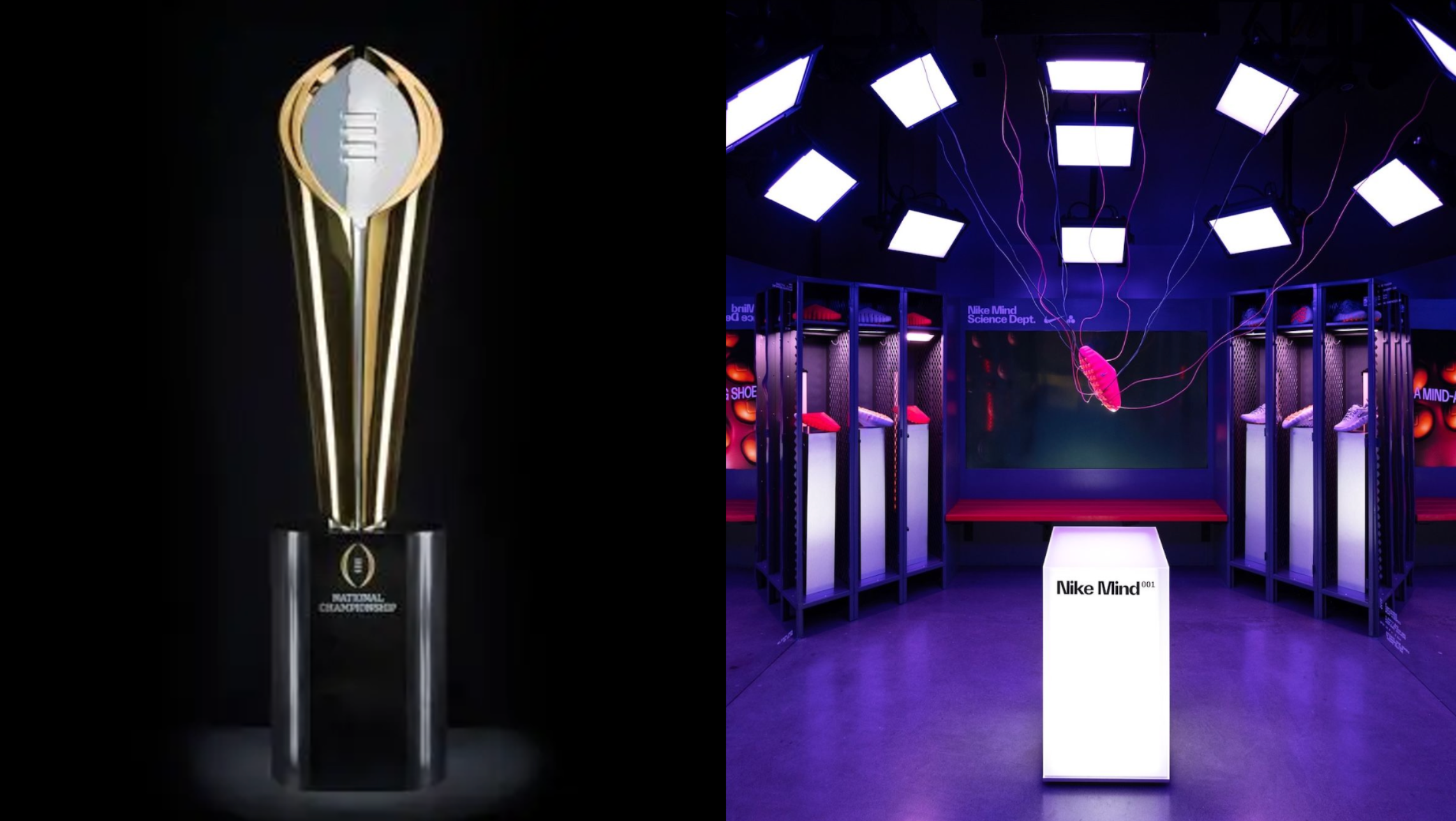 Nike Introduces the Mind 001 to College Football’s Biggest Stage