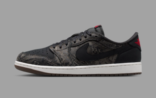 Air Jordan 1 Low OG "Laser" (SKU: IV6750-001). Photo via Nike.