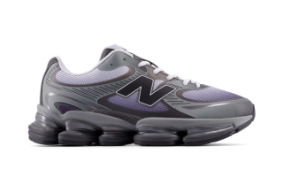 New Balance ABZORB 2000 in a "Pearl Grey/Black" color scheme.