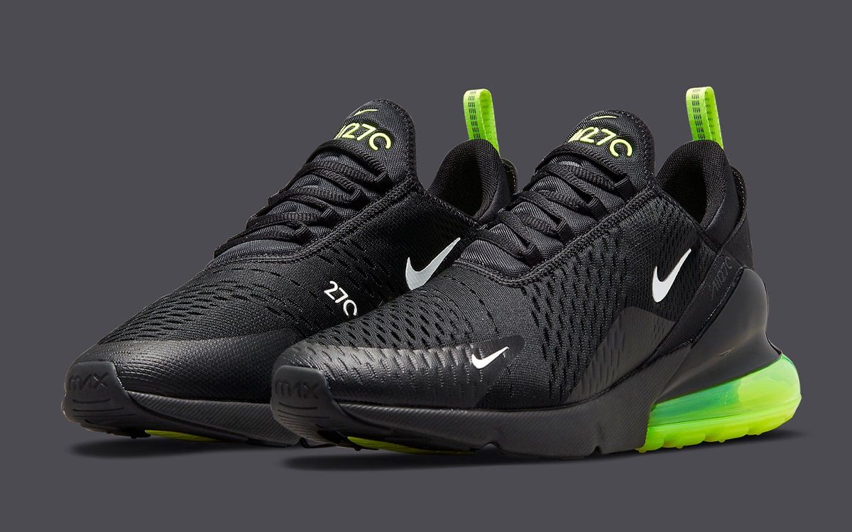 Nike Air Max 270 Black Neon Appears House of Heat