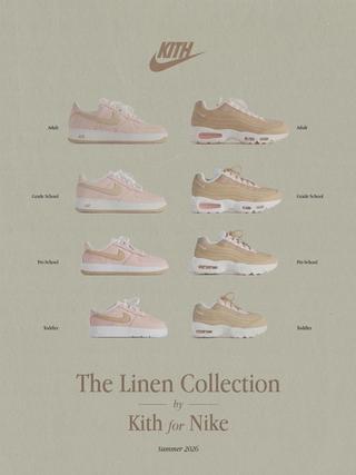 Kith x Nike The Linen Collection. Photo via Ronnie Fieg.