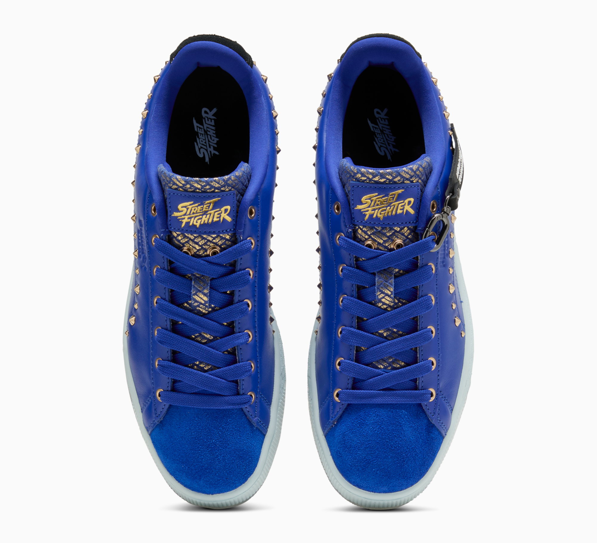 Street Fighter x PUMA Suede "Chun-Li" (SKU: 410648-01). Photo via PUMA.