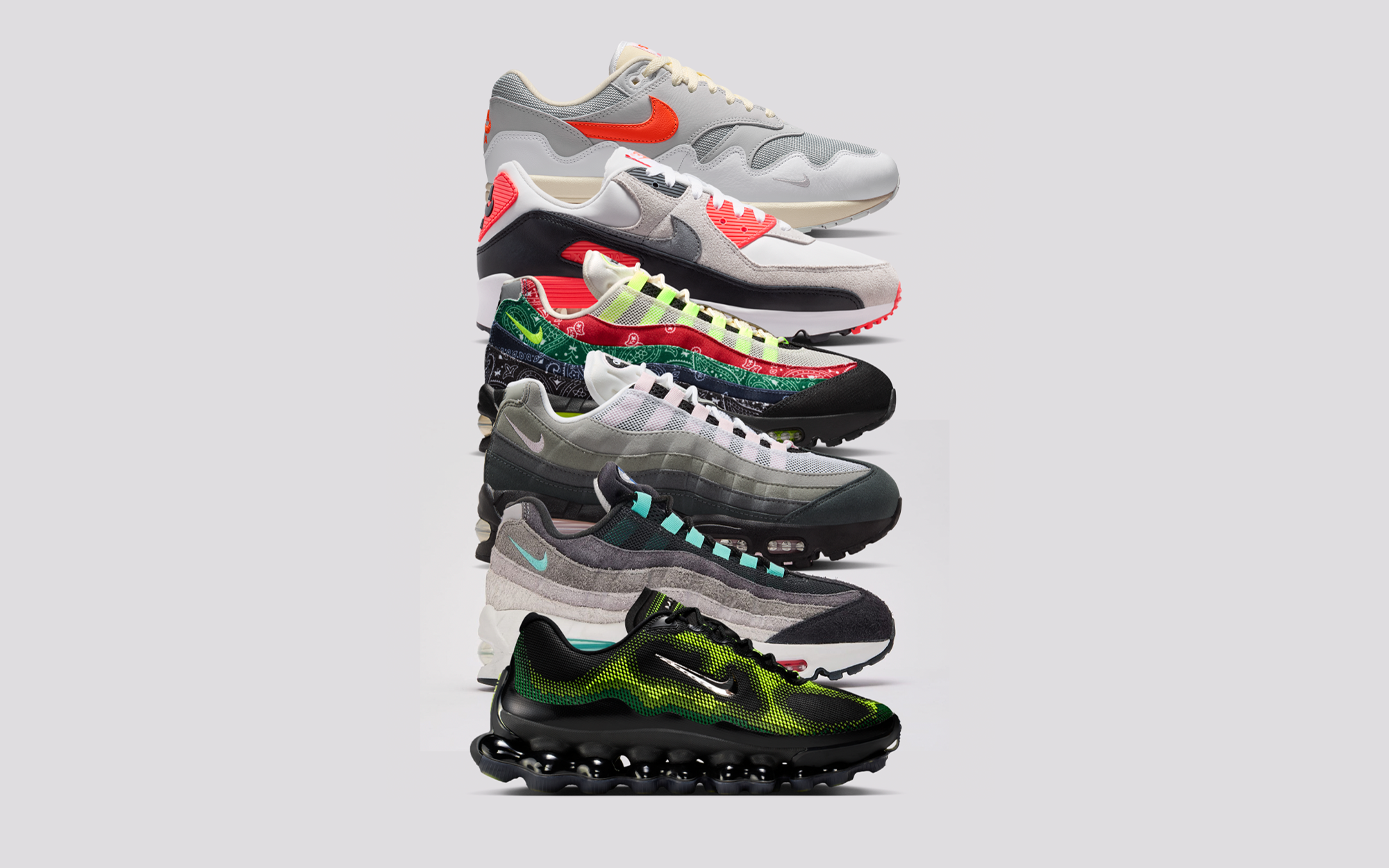 Here's Every Nike Release You Can Buy in Celebration of Air Max Day 2026, including the Air Liquid Max, "Pink Foam" Air Max 95, and more.