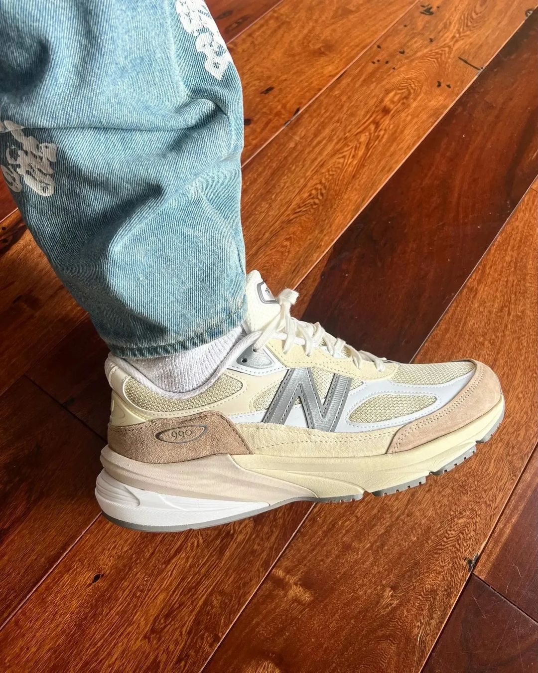 The Next New Balance 990v6 is Curated in Cream and White | House