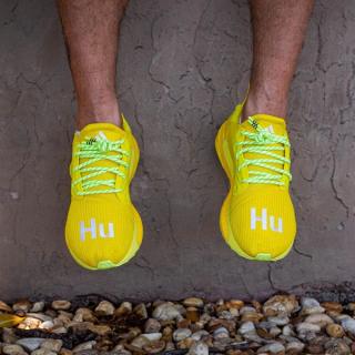 On-Foot Looks at the Yellow adidas Solar Hu