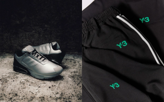 END. x Adidas Y-3 "Emerald" 20th anniversary collection.
