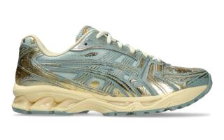 The ASICS GEL-Kayano 14 "Pure Gold/Cold Moss" is Available Now