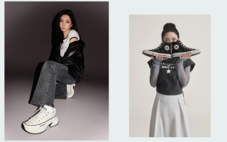 KARINA Wears Converse Run Star Crush & Chuck 70 X. Photo via Converse.