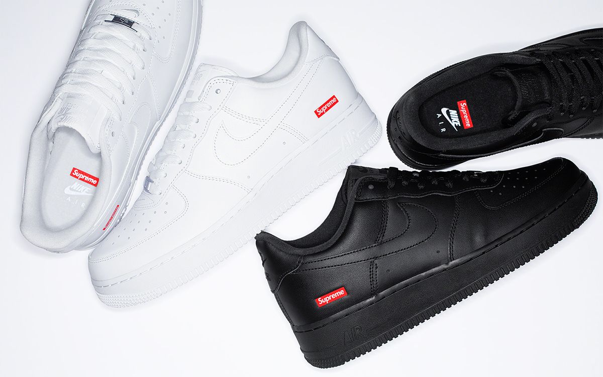 Supreme Nike Air Force 1 Rumored to Release on SNKRS This Saturday ...