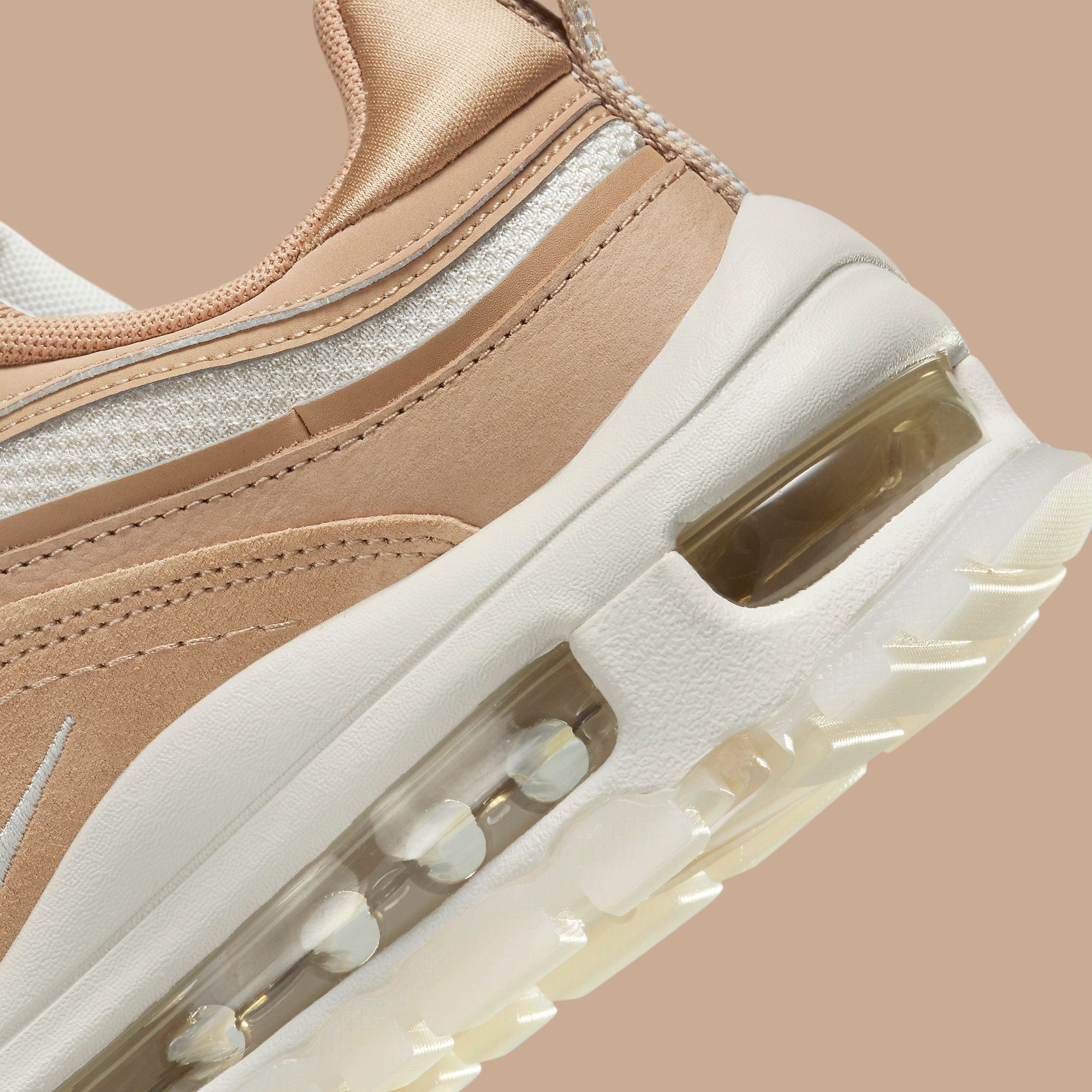 The Nike Air Max 97 Takes on a Two-Tone Tan and White Color Scheme