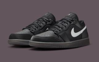 The Air Jordan 1 Low Gets Reflective Finishes and Dark Gum Soles