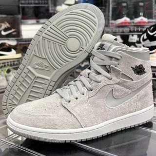 Nike Air rocky Jordan 1 Mid Se Craft Inside Out White Grey Sail